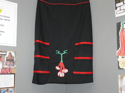 photograph of Peruvian Inspired Skirt - click for fullsize image